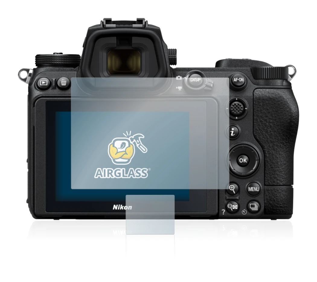Immagine del dispositivo Nikon Z 7 II con un'ampia varietà di protezioni per lo schermo.