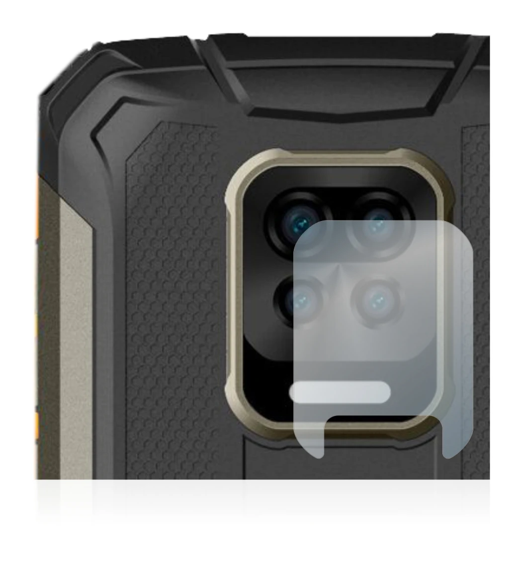 Immagine del dispositivo Doogee S59 Pro (SOLO Fotocamera) con un'ampia varietà di protezioni per lo schermo.