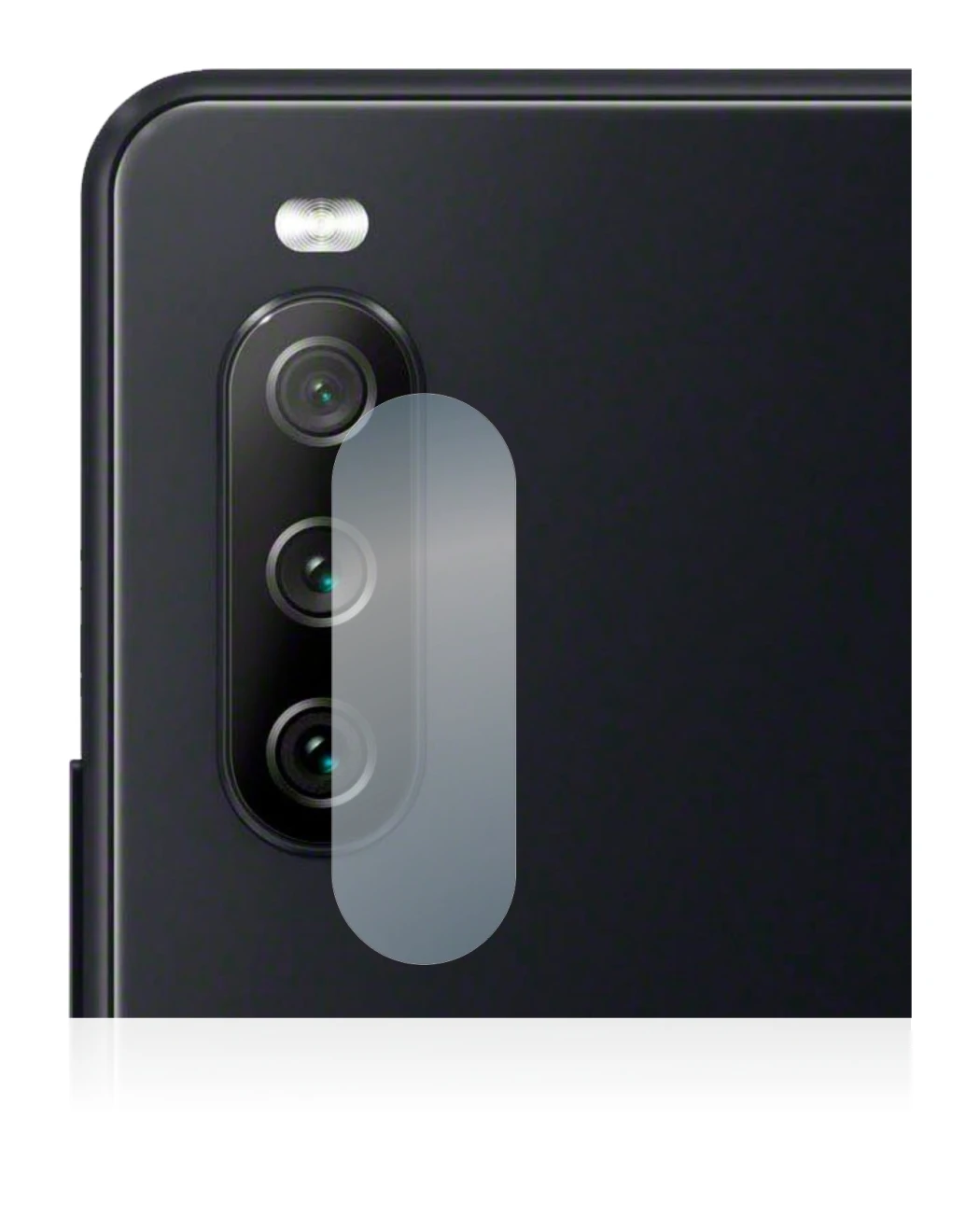Immagine del dispositivo Sony Xperia 10 III (SOLO Fotocamera) con un'ampia varietà di protezioni per lo schermo.