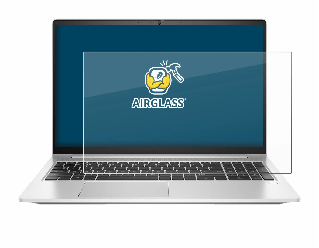 Immagine del dispositivo HP ProBook 450 G8 con un'ampia varietà di protezioni per lo schermo.