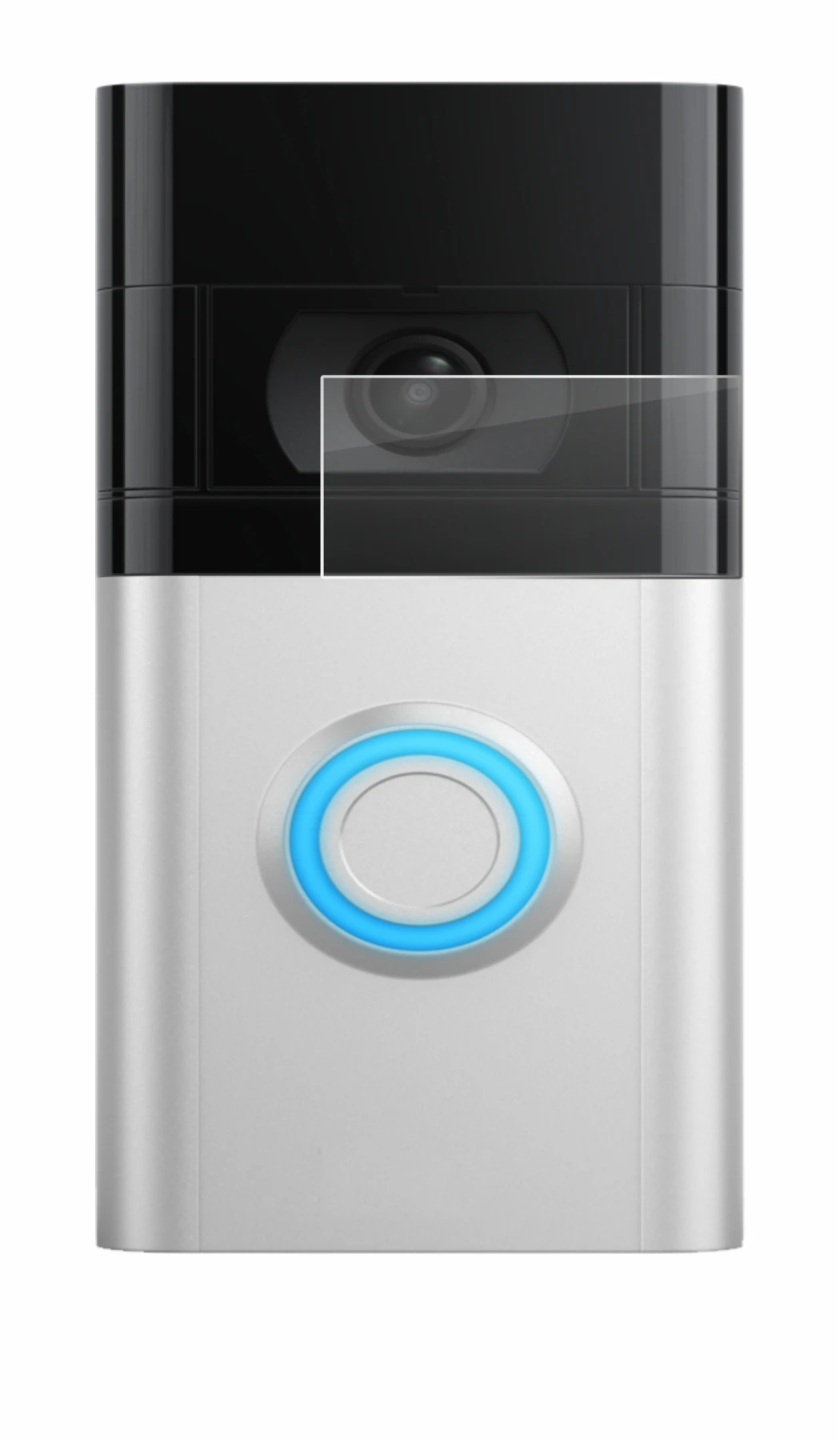Immagine del dispositivo Ring Video Doorbell 4 con un'ampia varietà di protezioni per lo schermo.