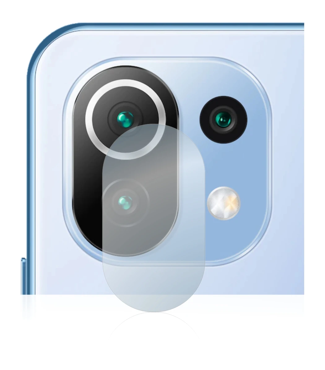 Immagine del dispositivo Xiaomi 11 Lite 5G NE (SOLO Fotocamera) con un'ampia varietà di protezioni per lo schermo.