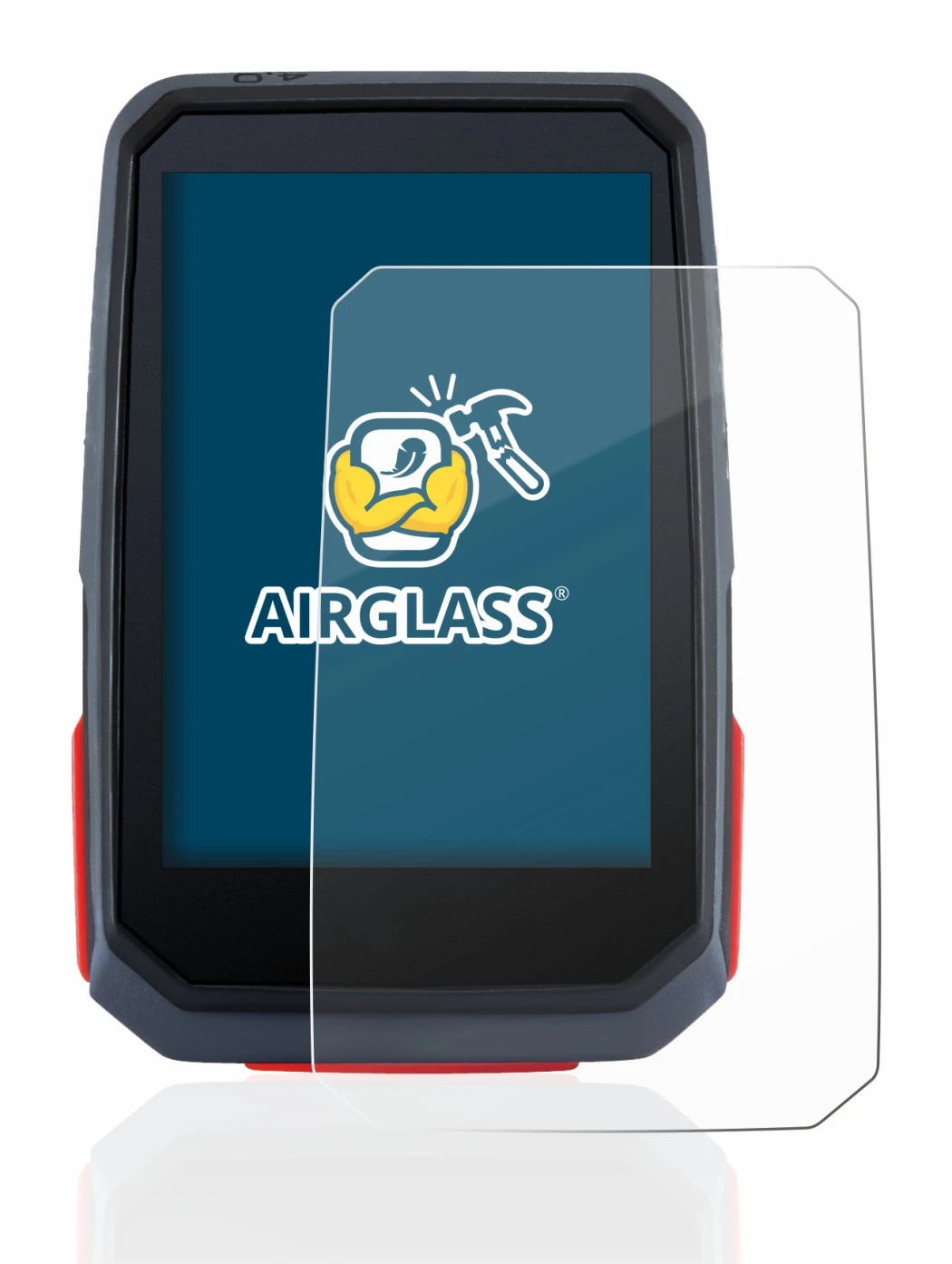 Immagine del dispositivo Sigma ROX 4.0 con un'ampia varietà di protezioni per lo schermo.