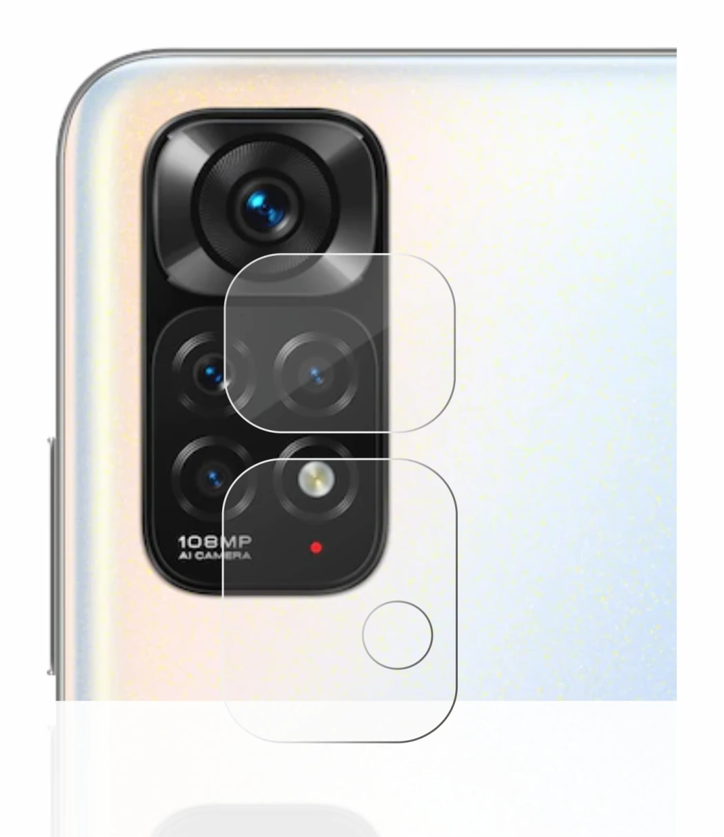 Immagine del dispositivo Xiaomi Redmi Note 11S (SOLO Fotocamera) con un'ampia varietà di protezioni per lo schermo.