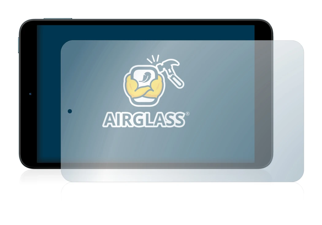 Immagine del dispositivo Nokia T10 con un'ampia varietà di protezioni per lo schermo.