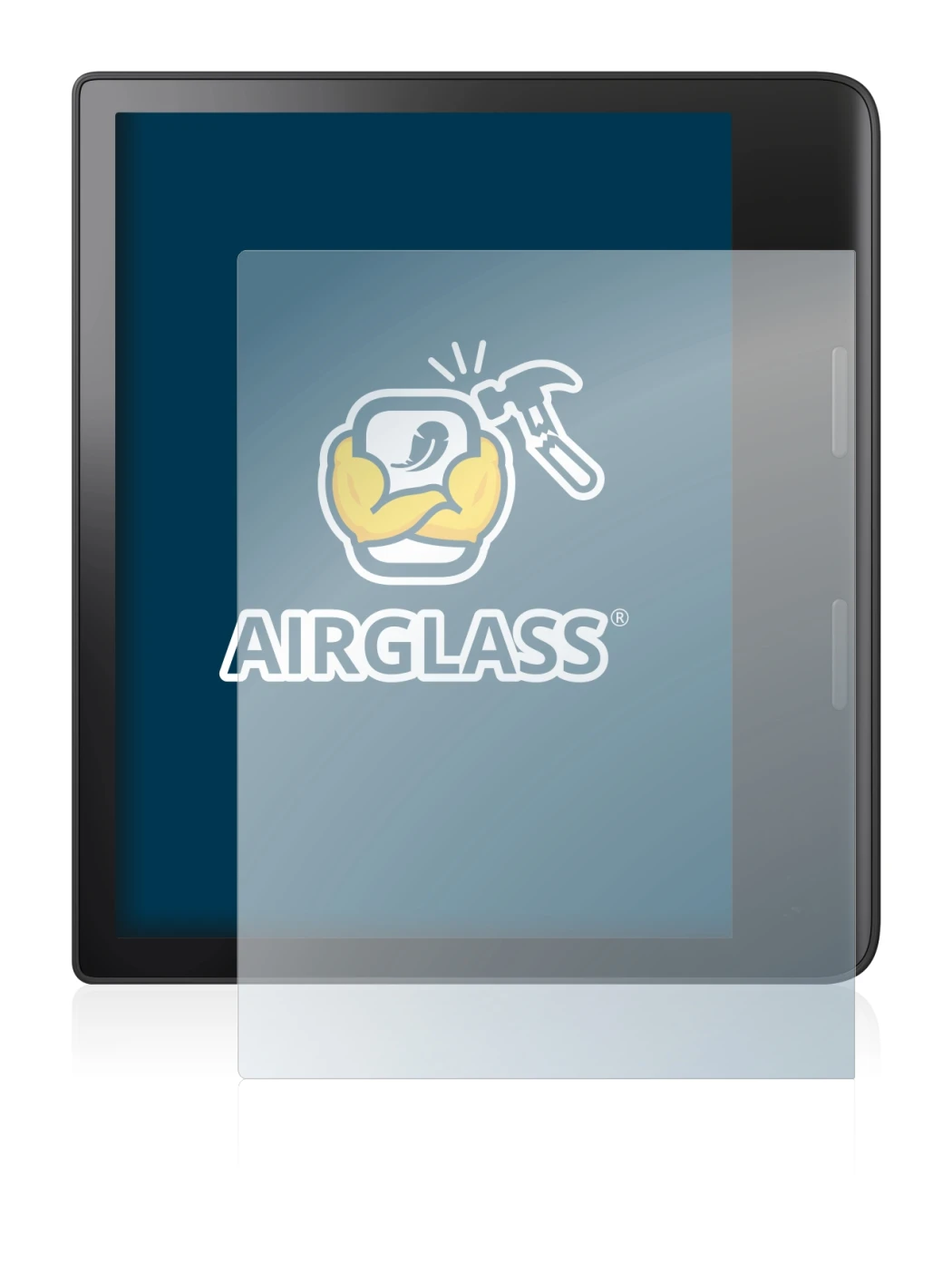 Immagine del dispositivo Tolino Epos 3 con un'ampia varietà di protezioni per lo schermo.