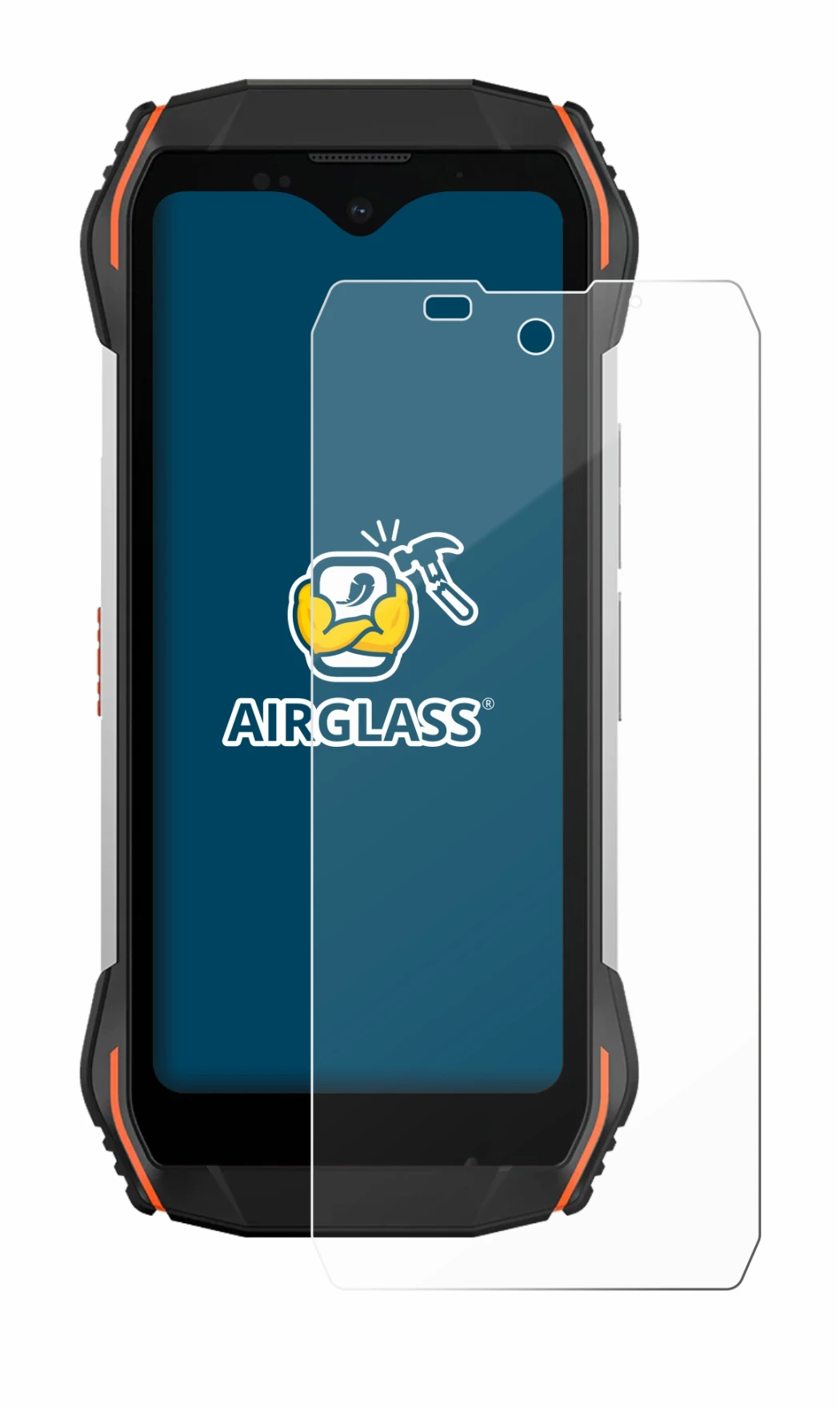 Immagine del dispositivo Blackview N6000 con un'ampia varietà di protezioni per lo schermo.