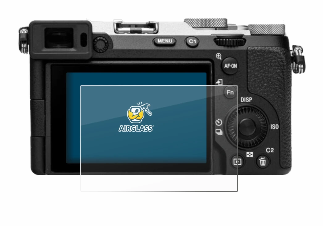 Immagine del dispositivo Sony Alpha 7C II (ILCE-7CM2) con un'ampia varietà di protezioni per lo schermo.