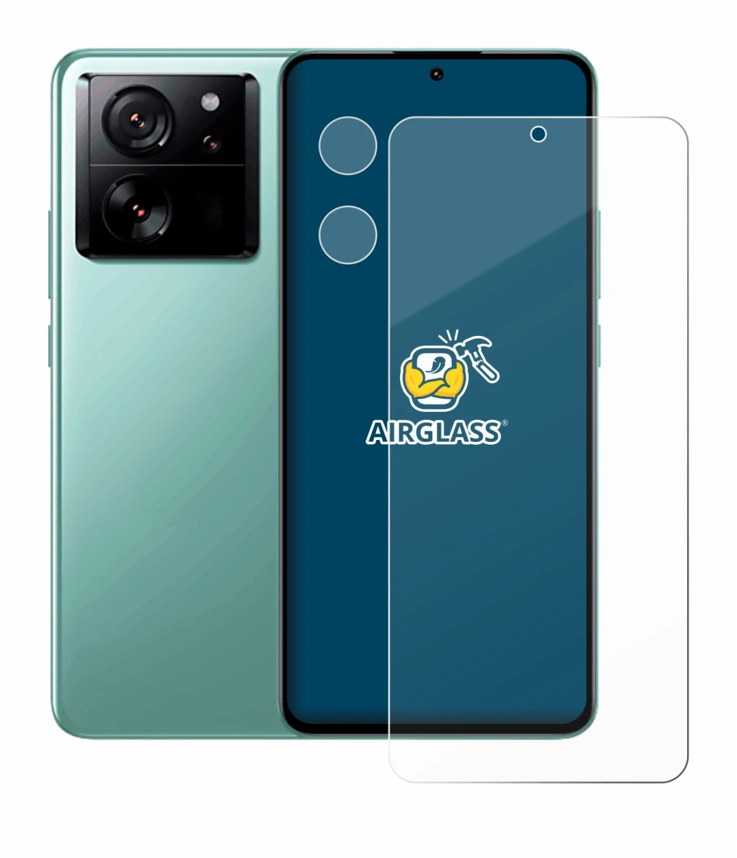 Immagine del dispositivo Xiaomi 13T (Fronte+Fotocamera) con un'ampia varietà di protezioni per lo schermo.