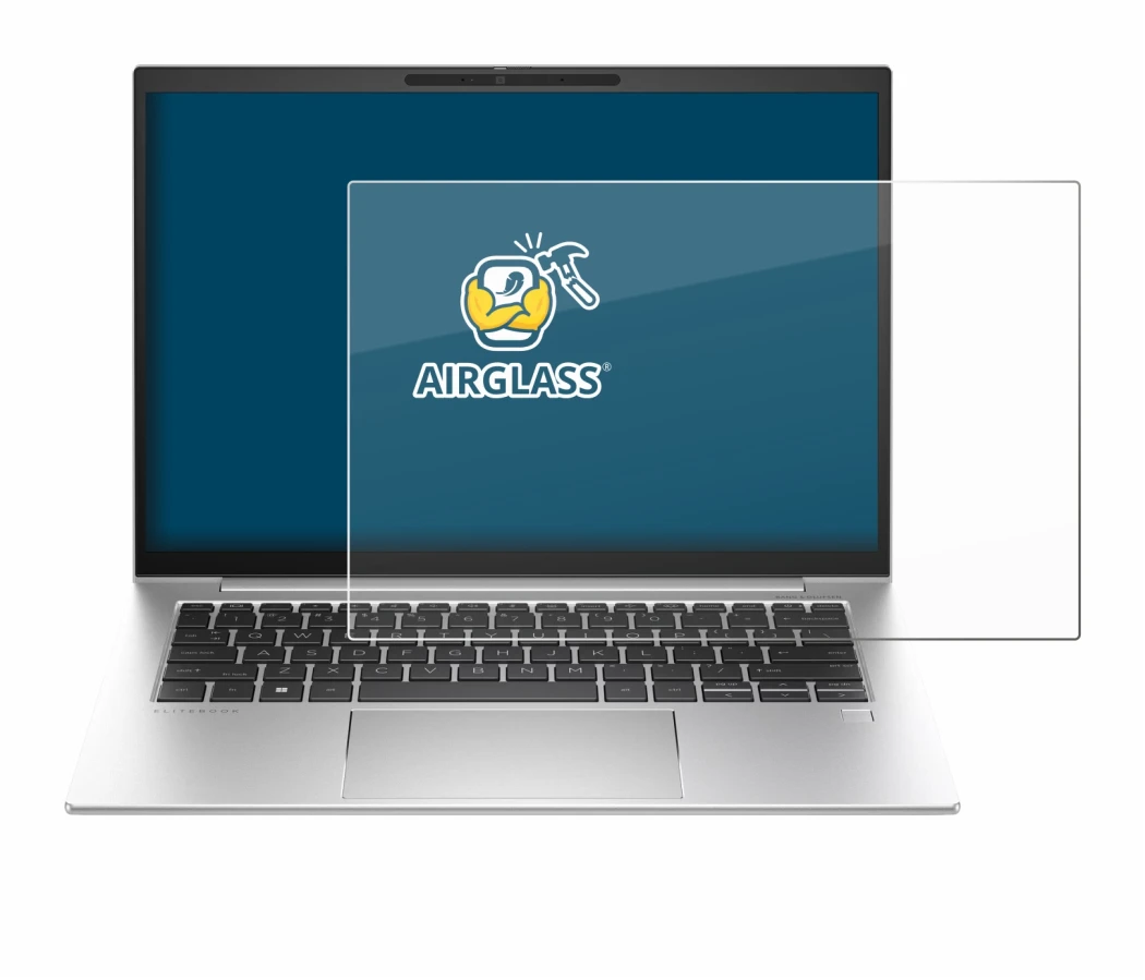 Immagine del dispositivo HP EliteBook 840 G10 con un'ampia varietà di protezioni per lo schermo.