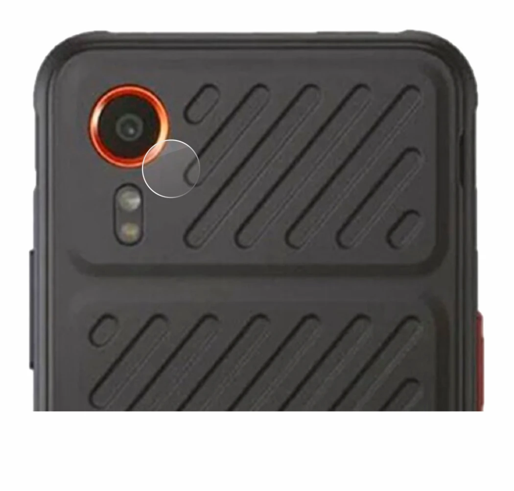 Immagine del dispositivo Samsung Galaxy XCover 7 (SOLO Fotocamera) con un'ampia varietà di protezioni per lo schermo.