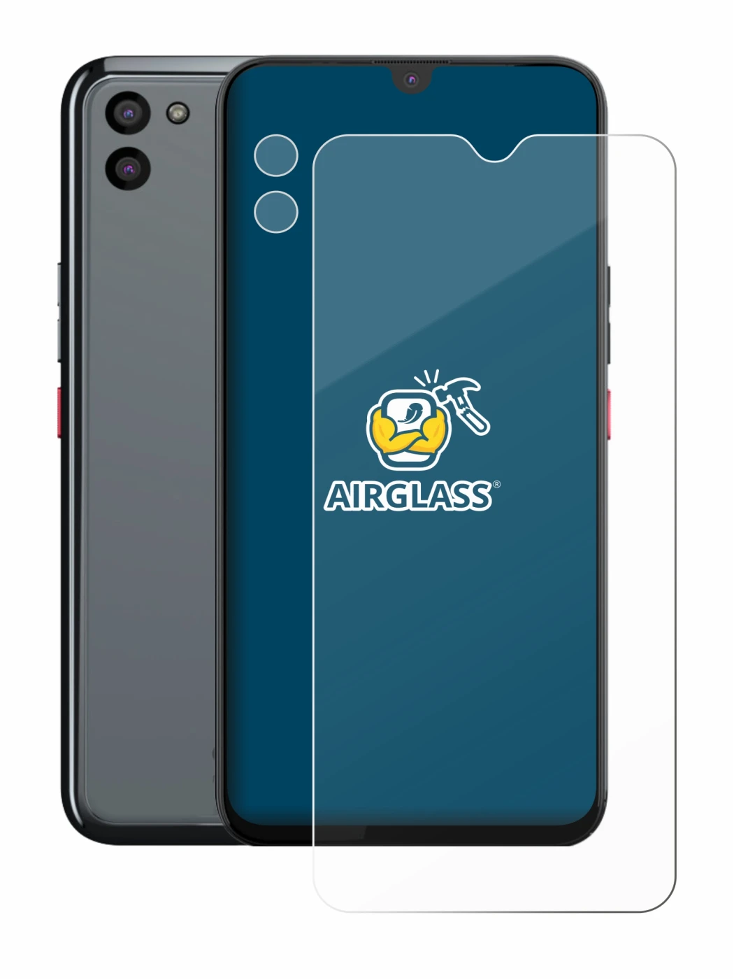 Immagine del dispositivo Gigaset GS5 PRO SE (Fronte+Fotocamera) con un'ampia varietà di protezioni per lo schermo.