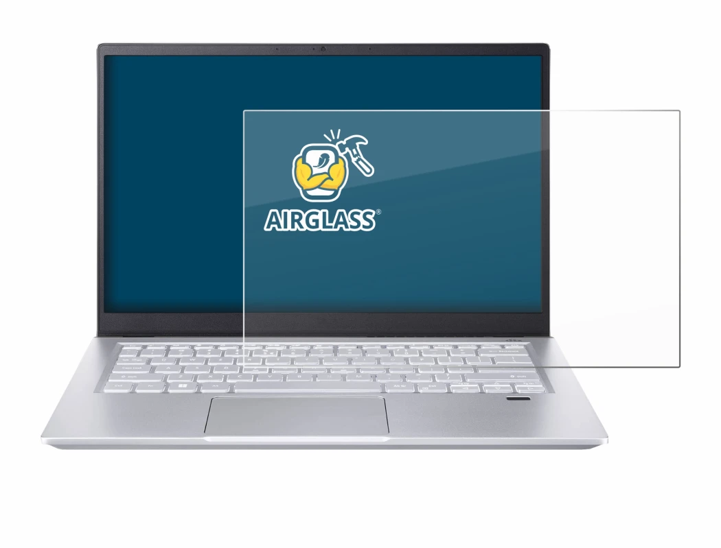 Immagine del dispositivo Acer Swift X 14 SFX14-72G Non-Touch con un'ampia varietà di protezioni per lo schermo.