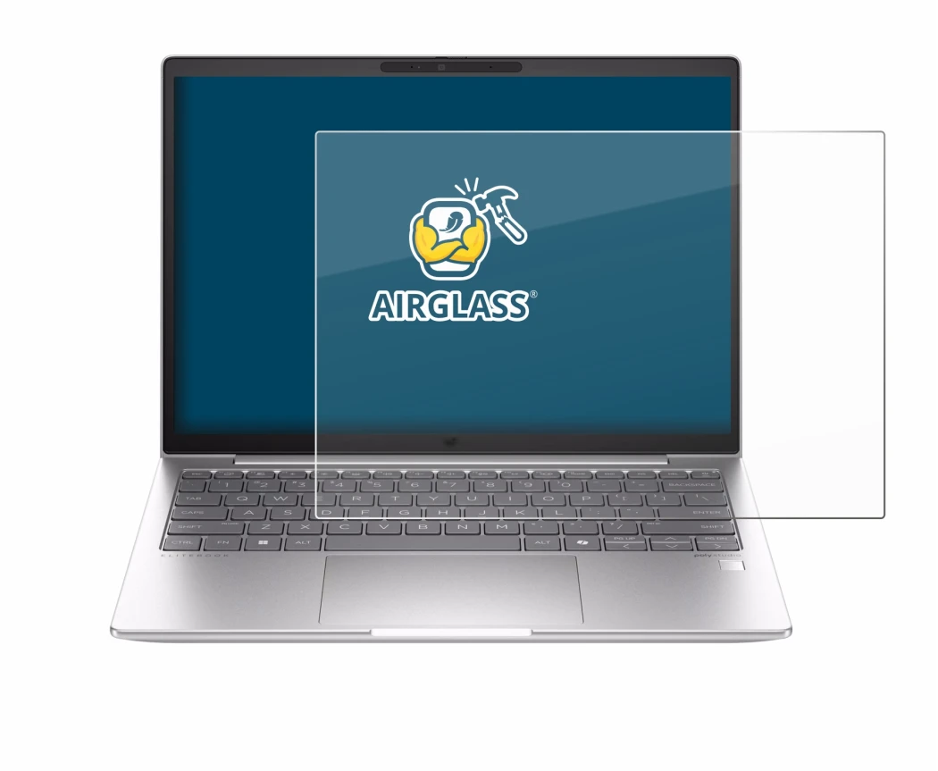 Immagine del dispositivo HP EliteBook 630 G11 con un'ampia varietà di protezioni per lo schermo.