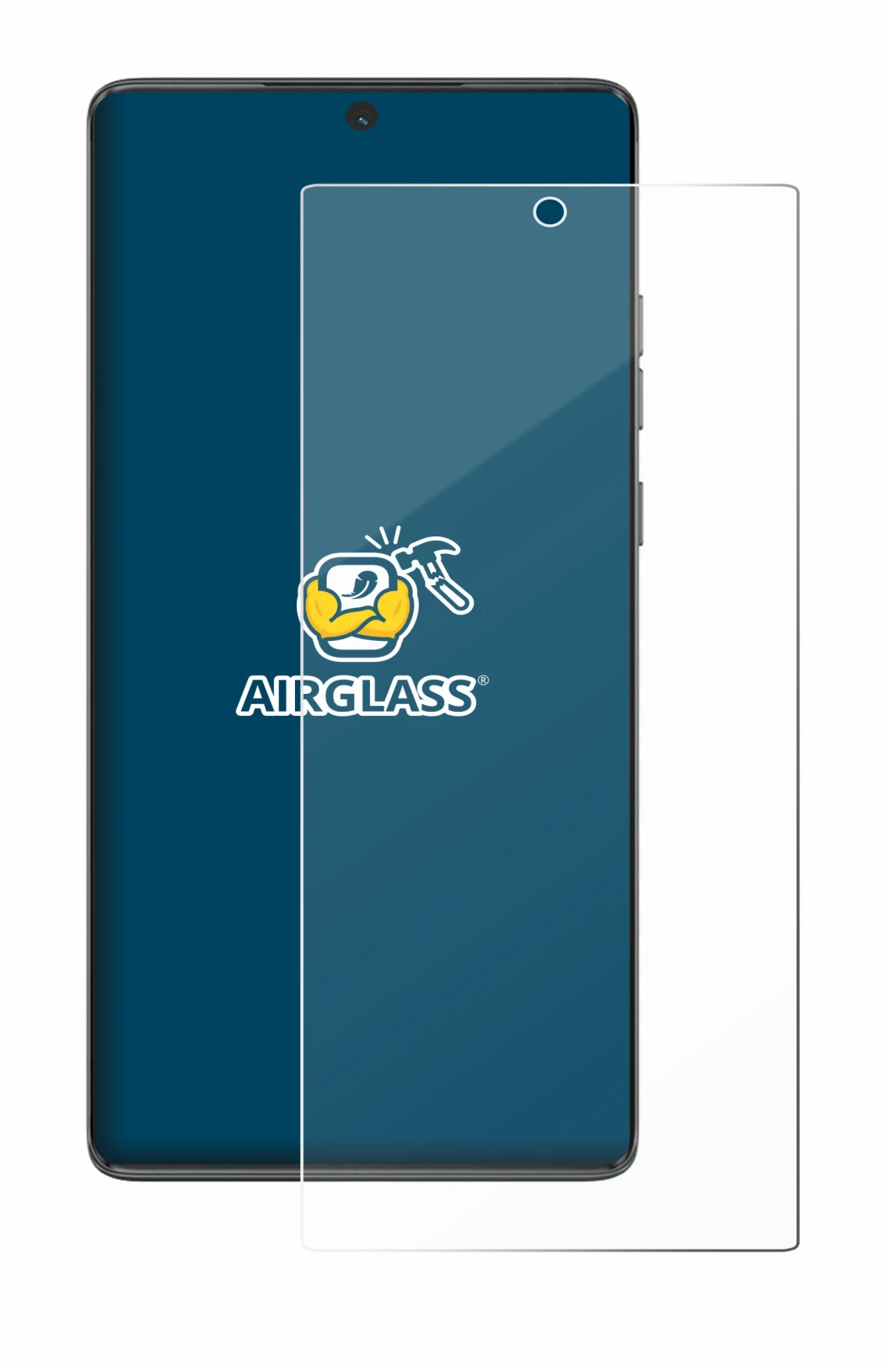 Immagine del dispositivo Motorola Moto G85 con un'ampia varietà di protezioni per lo schermo.