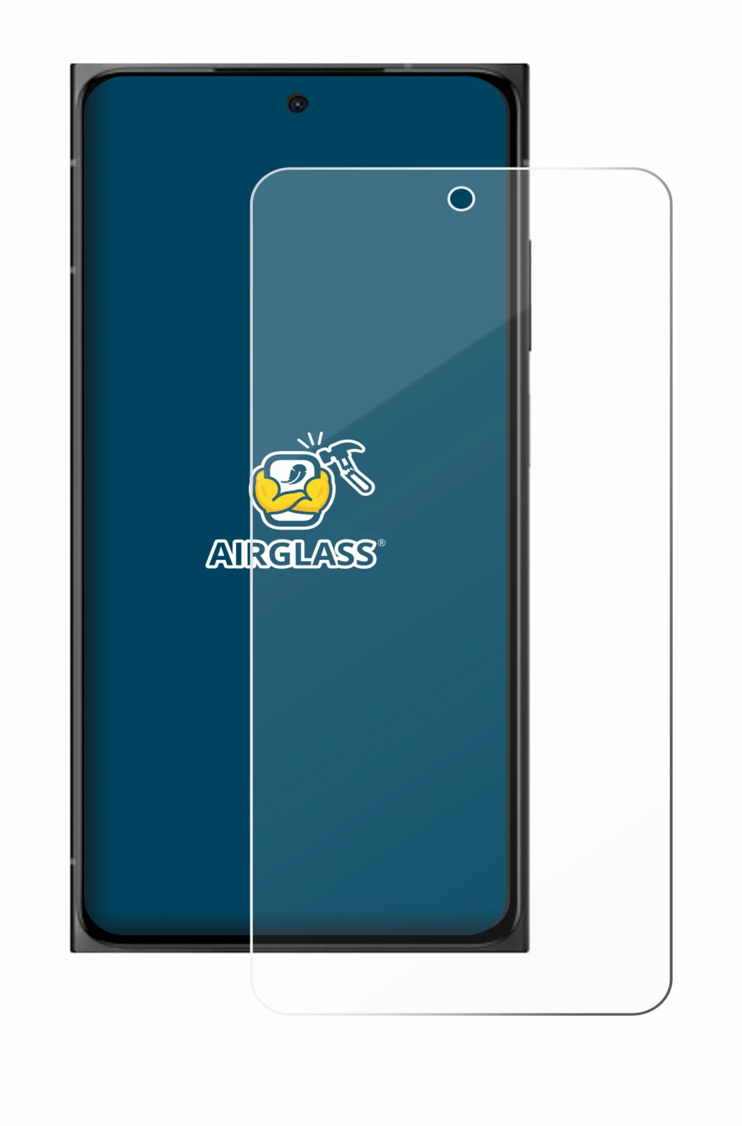 Immagine del dispositivo HMD Skyline con un'ampia varietà di protezioni per lo schermo.