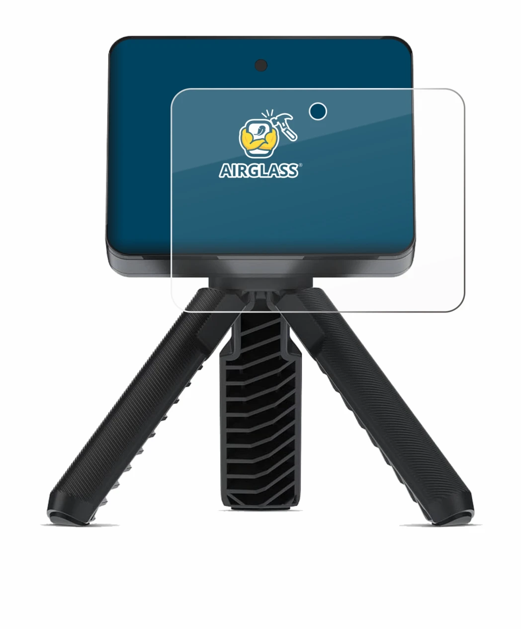 Immagine del dispositivo Garmin Approach R10 con un'ampia varietà di protezioni per lo schermo.