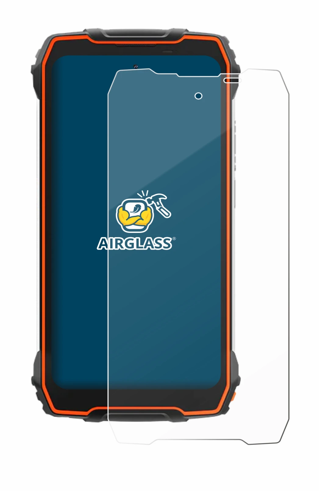 Immagine del dispositivo Blackview Oscal Pilot 1 con un'ampia varietà di protezioni per lo schermo.