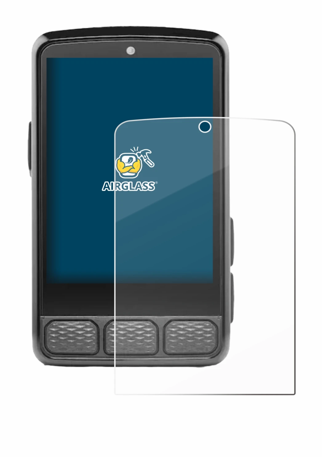 Immagine del dispositivo Wahoo Elemnt Roam V3 con un'ampia varietà di protezioni per lo schermo.