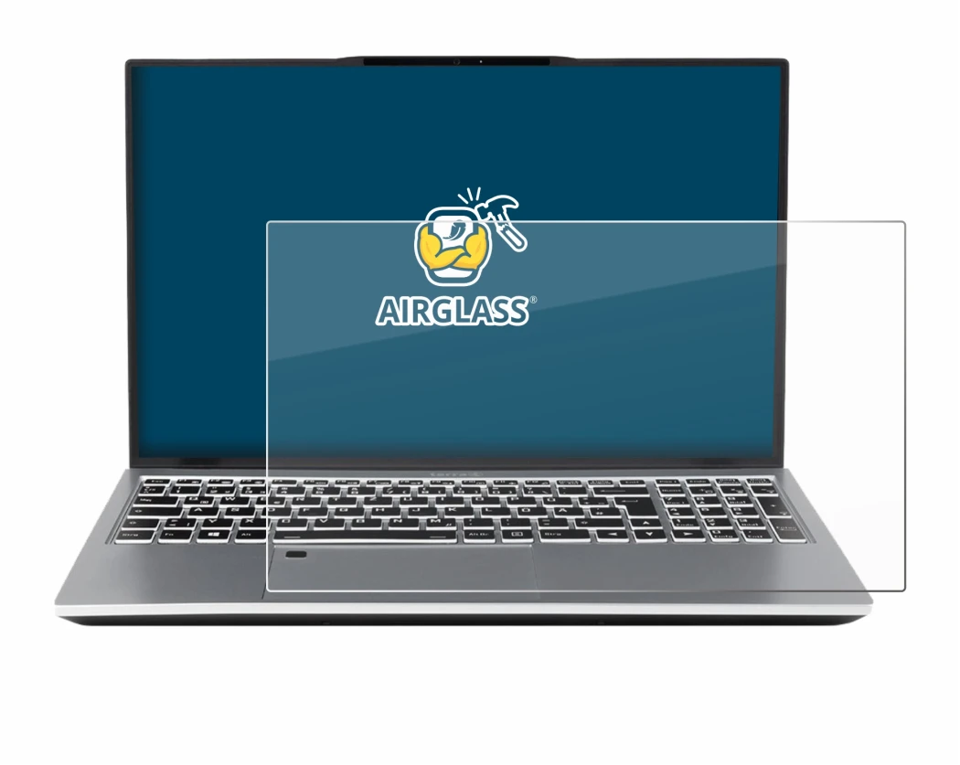 Immagine del dispositivo terra Mobile 1551R i7 1355U W11P con un'ampia varietà di protezioni per lo schermo.