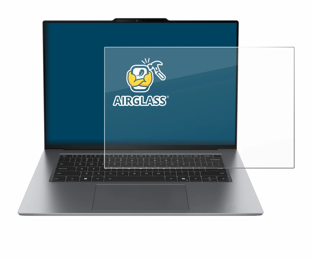 Immagine del dispositivo Lenovo ThinkPad X9 14 G1 con un'ampia varietà di protezioni per lo schermo.