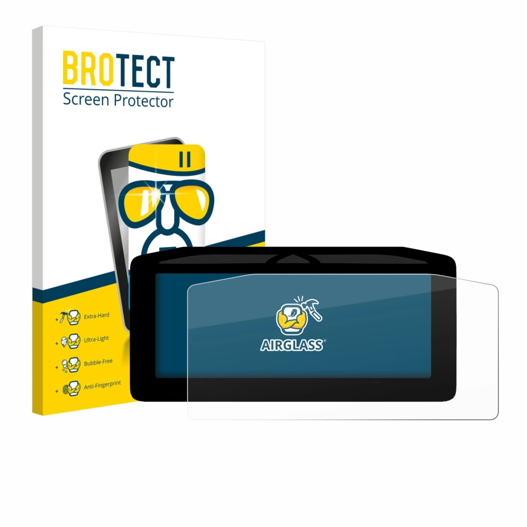 Parte frontale di una confezione del prodotto con il logo del marchio BROTECT. Accanto è raffigurato il dispositivo Ducati Pan