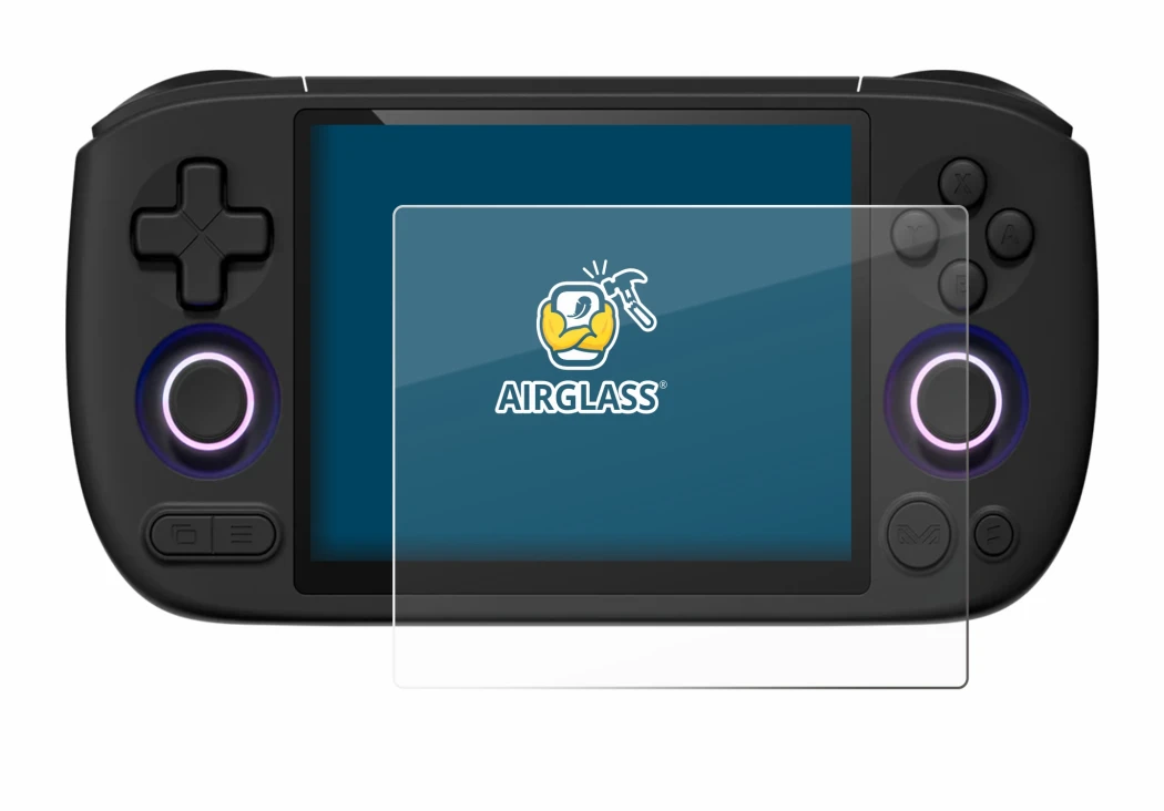 Immagine del dispositivo Ayaneo Pocket Air Mini con un'ampia varietà di protezioni per lo schermo.