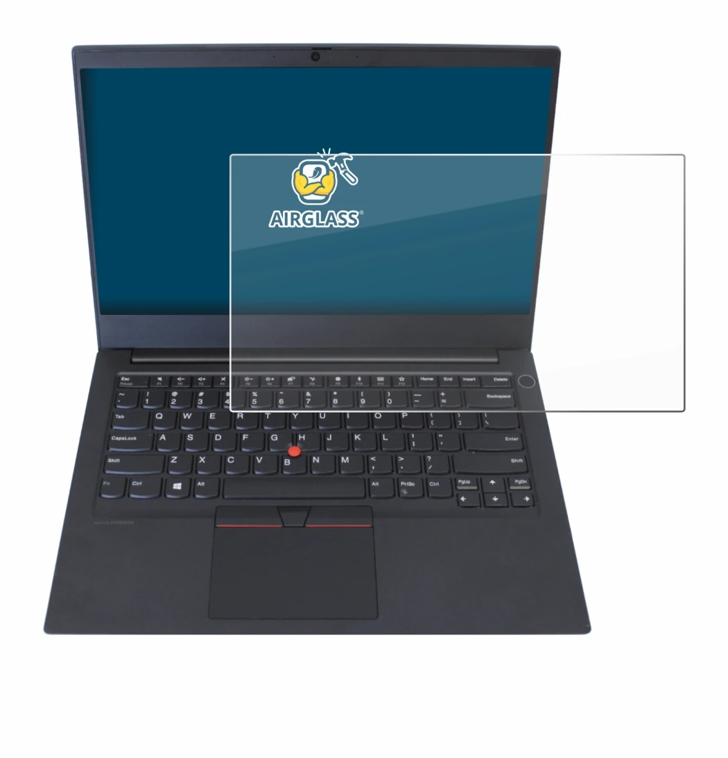 Immagine del dispositivo Lenovo ThinkPad E14 Gen 1 con un'ampia varietà di protezioni per lo schermo.