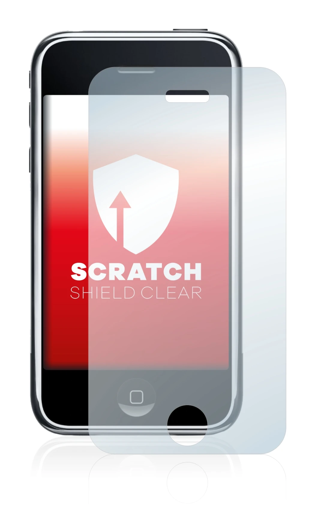 Immagine del dispositivo Apple iPhone 3G con un'ampia varietà di protezioni per lo schermo.
