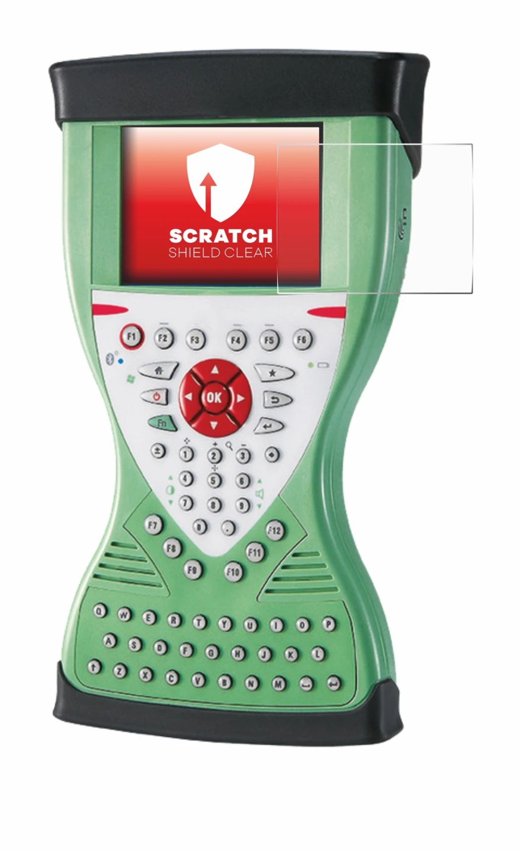 Immagine del dispositivo Leica Viva Controller CS15 con un'ampia varietà di protezioni per lo schermo.
