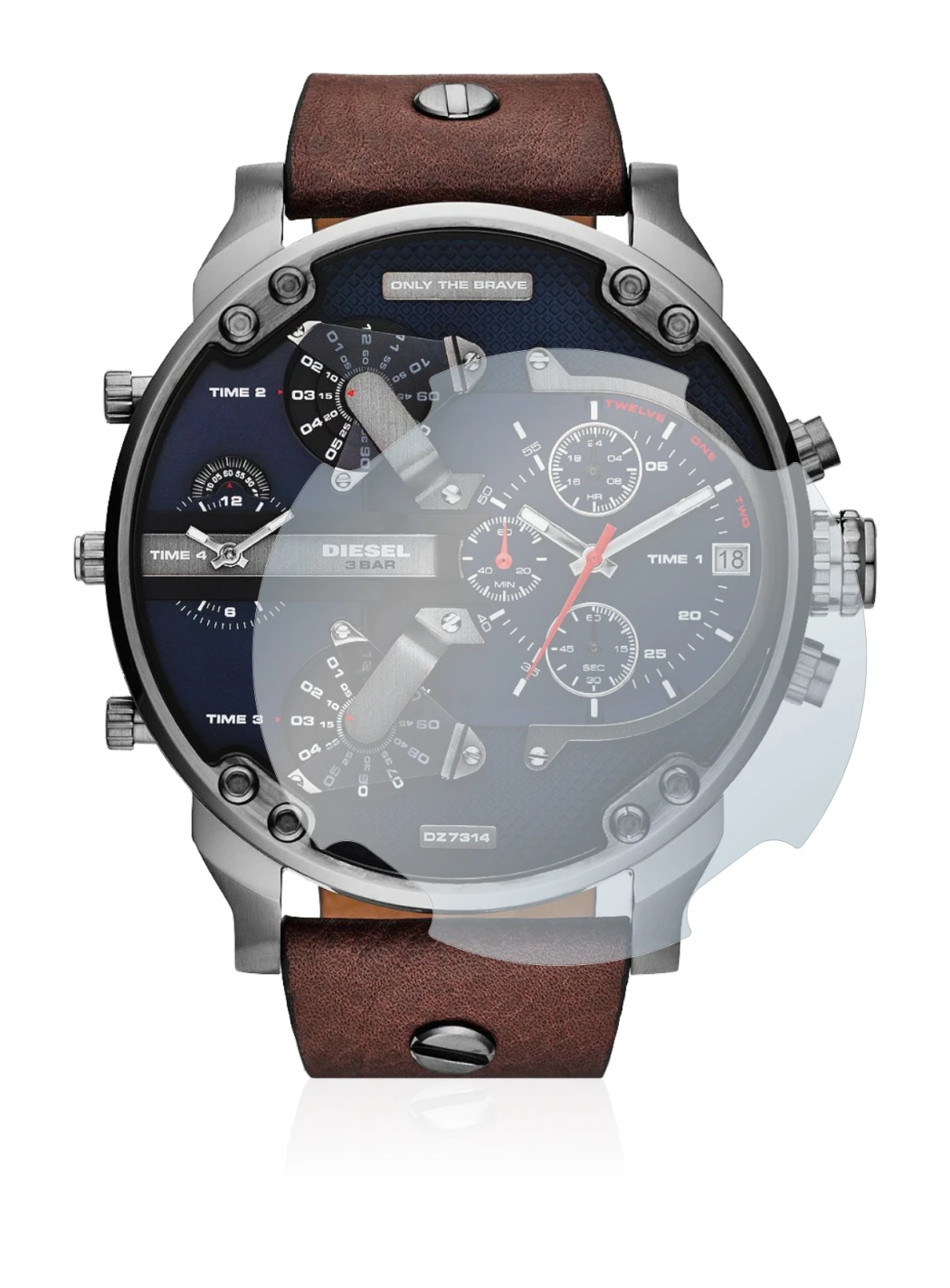 Immagine del dispositivo Diesel DZ7314 Mr. Daddy con un'ampia varietà di protezioni per lo schermo.