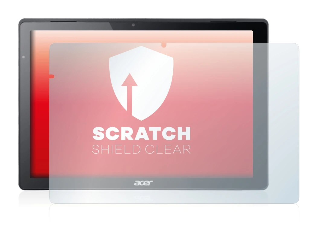 Immagine del dispositivo Acer Switch Alpha 12 con un'ampia varietà di protezioni per lo schermo.