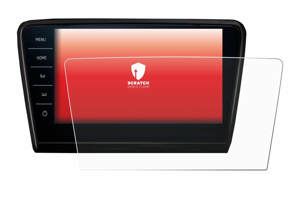 Immagine del dispositivo Skoda Octavia 2017 Infotainment System Columbus con un'ampia varietà di protezioni per lo schermo.