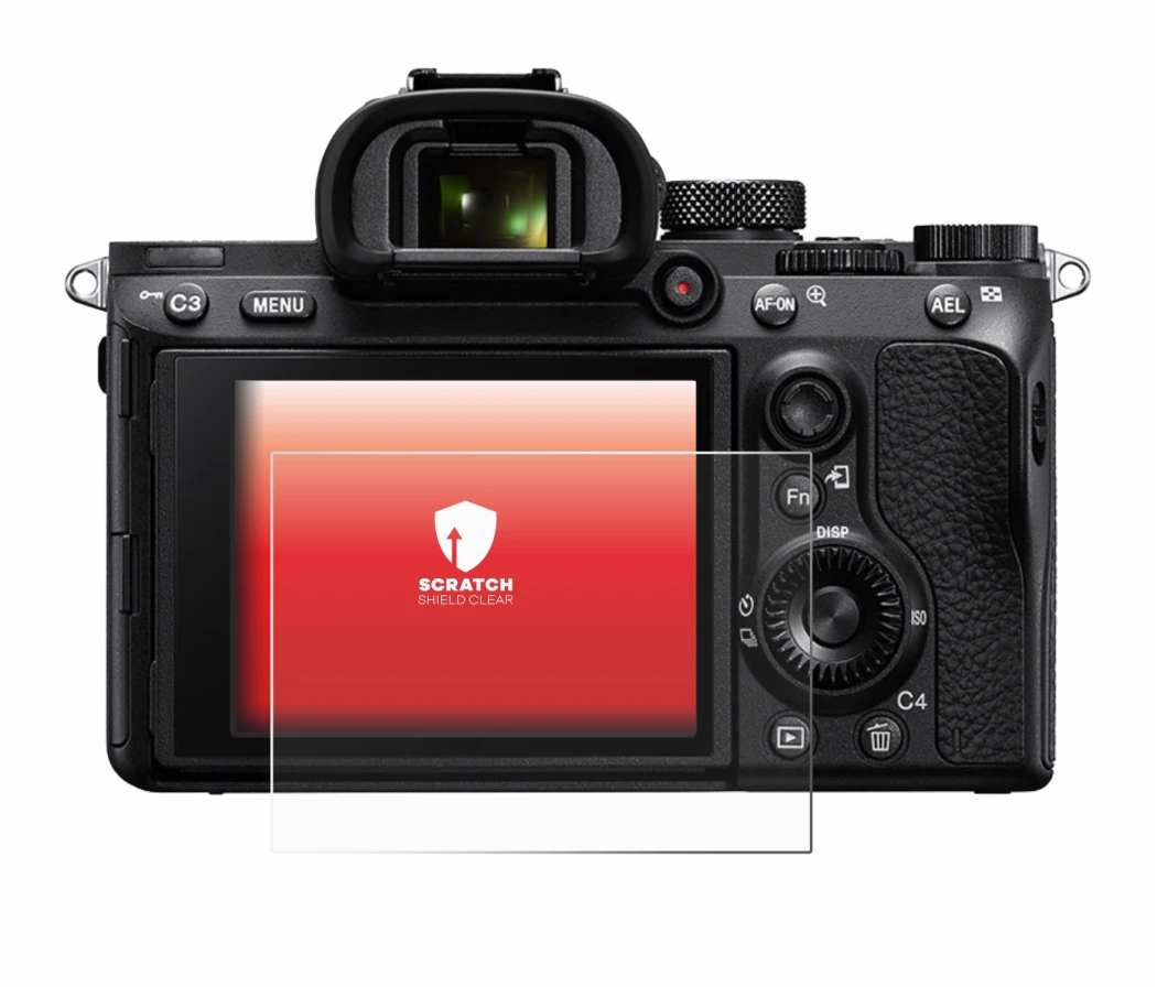 Immagine del dispositivo Sony Alpha 7 III (ILCE-7M3) con un'ampia varietà di protezioni per lo schermo.