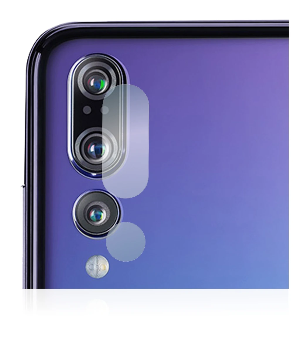 Immagine del dispositivo Huawei P20 Pro (SOLO Fotocamera) con un'ampia varietà di protezioni per lo schermo.