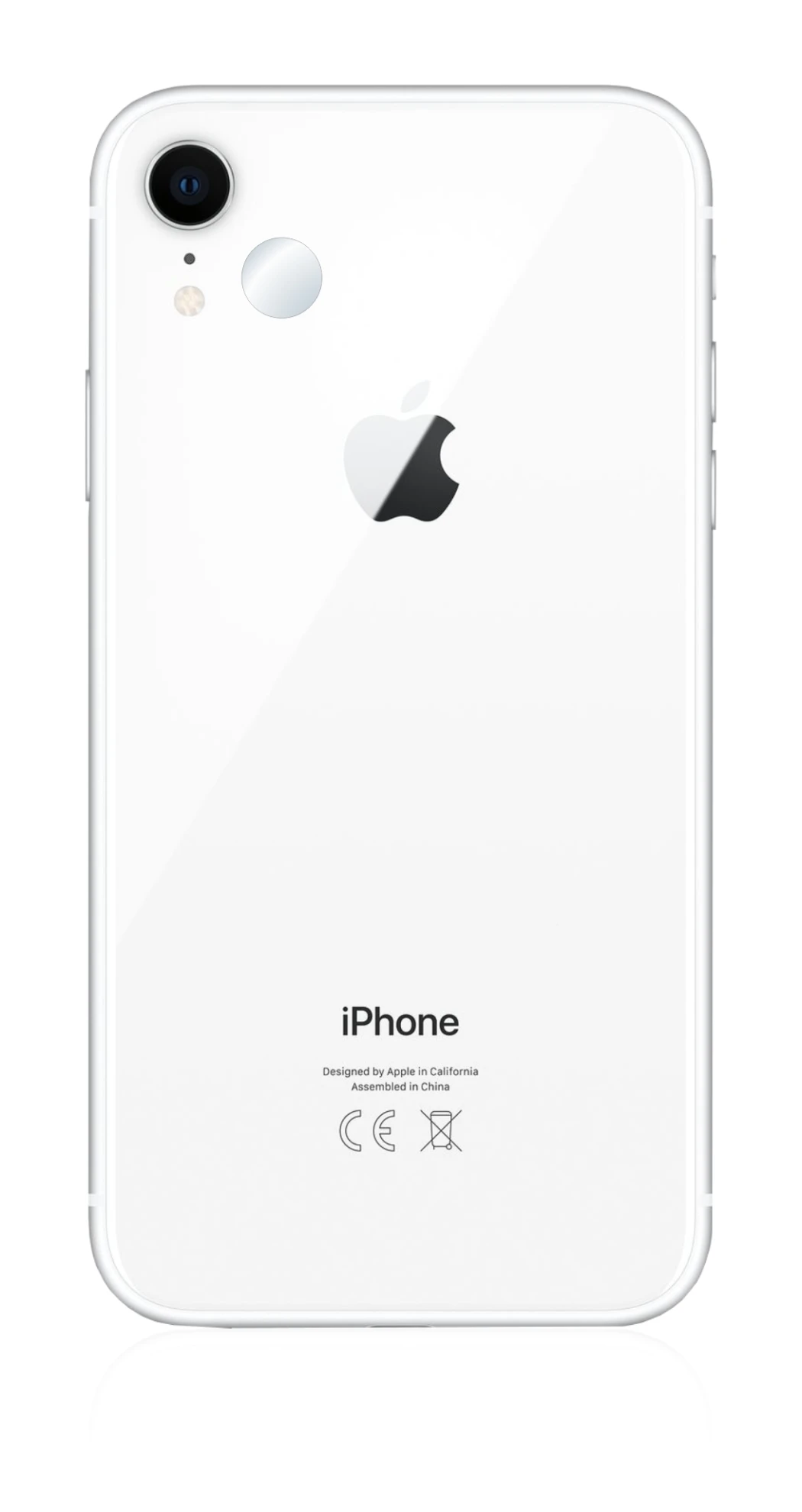 Immagine del dispositivo Apple iPhone XR (SOLO Fotocamera) con un'ampia varietà di protezioni per lo schermo.