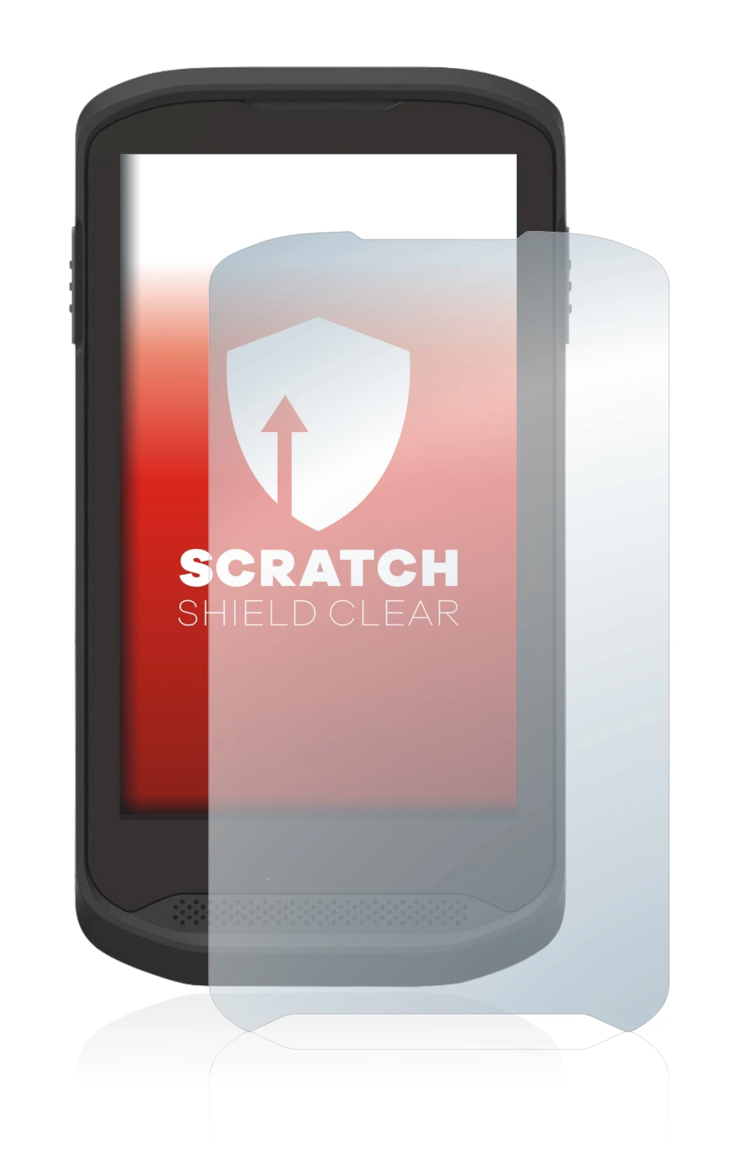 Immagine del dispositivo Zebra TC20 Touch con un'ampia varietà di protezioni per lo schermo.