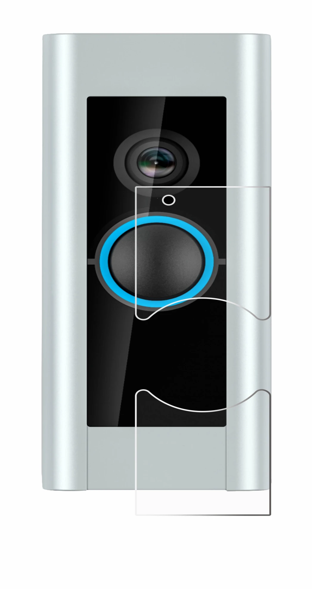 Immagine del dispositivo Ring Video Doorbell Pro (Version 2) con un'ampia varietà di protezioni per lo schermo.