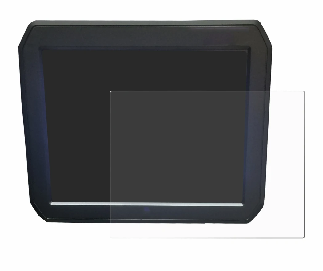 Immagine del dispositivo Keyence IM-7020 (Display + Touchpad) con un'ampia varietà di protezioni per lo schermo.
