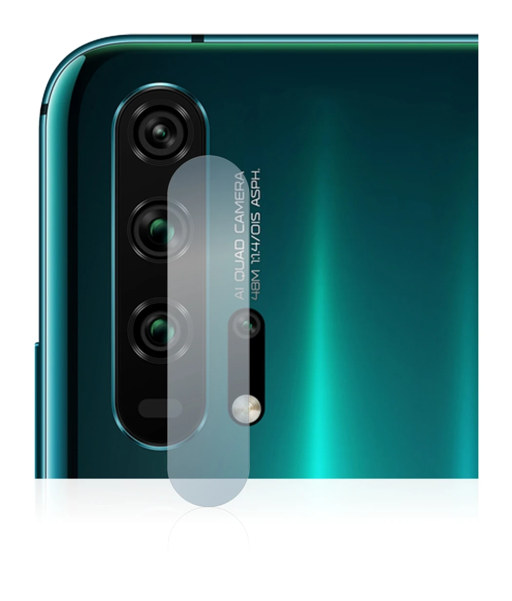 Immagine del dispositivo Honor 20 Pro (SOLO Fotocamera) con un'ampia varietà di protezioni per lo schermo.