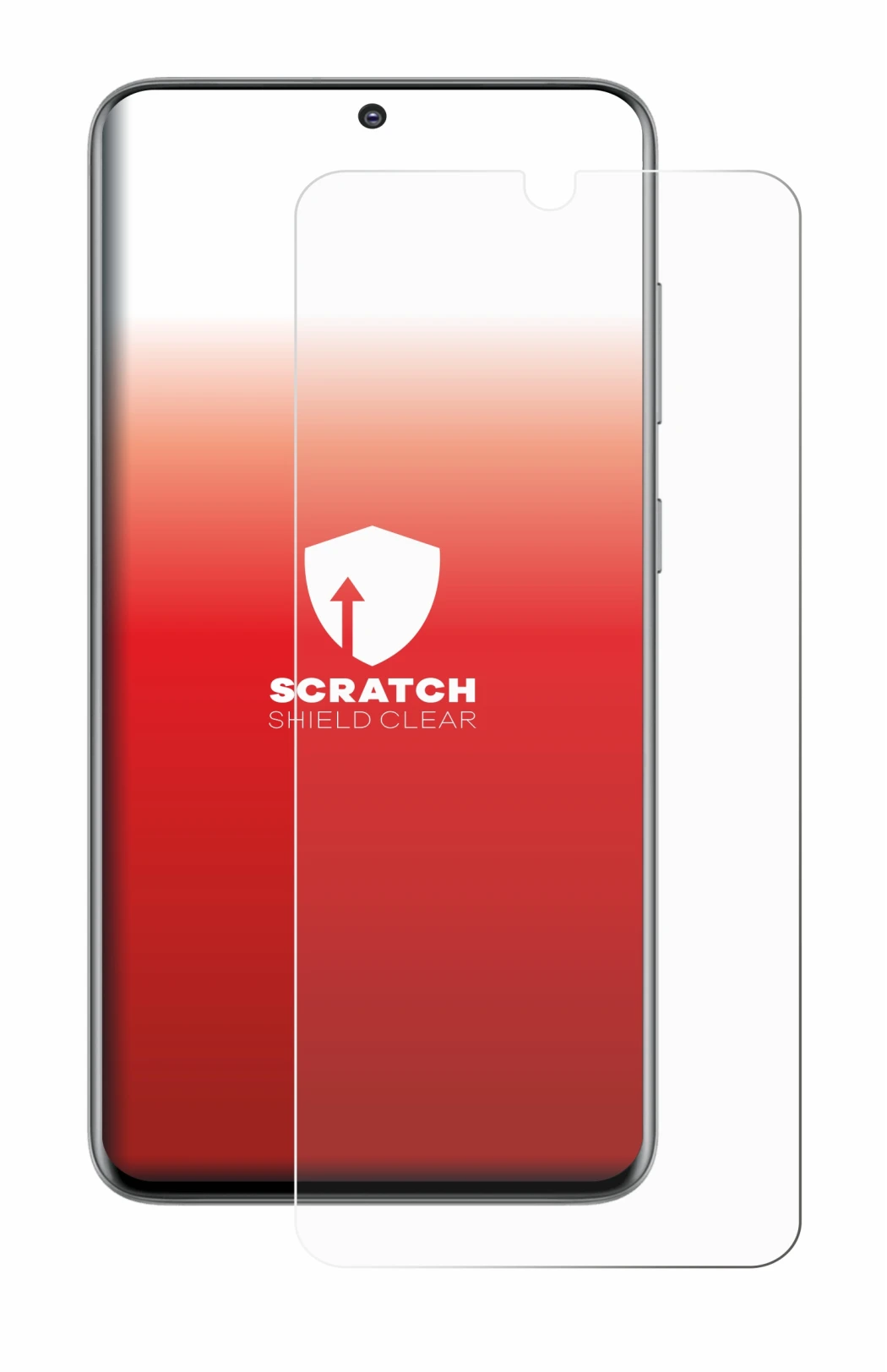 Immagine del dispositivo Samsung Galaxy S20 con un'ampia varietà di protezioni per lo schermo.