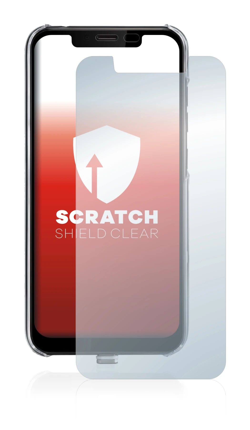 Immagine del dispositivo Gigaset GS195LS con un'ampia varietà di protezioni per lo schermo.