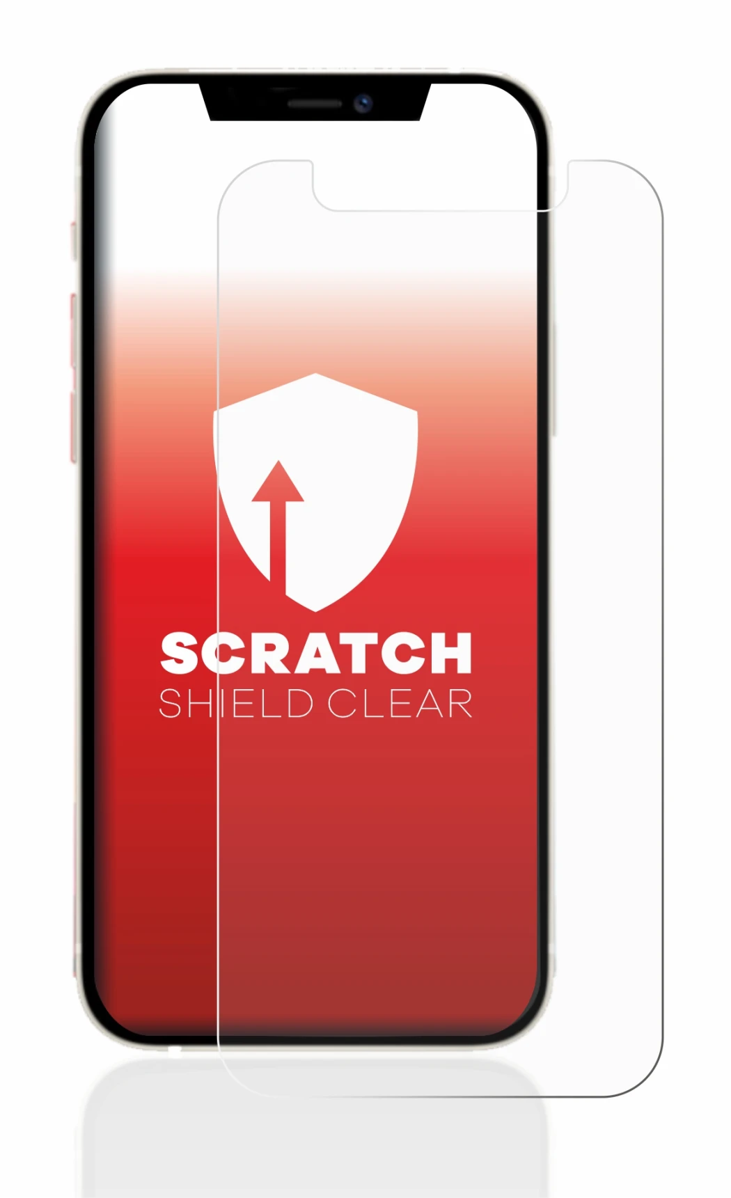 Immagine del dispositivo Apple iPhone 12 mini con un'ampia varietà di protezioni per lo schermo.
