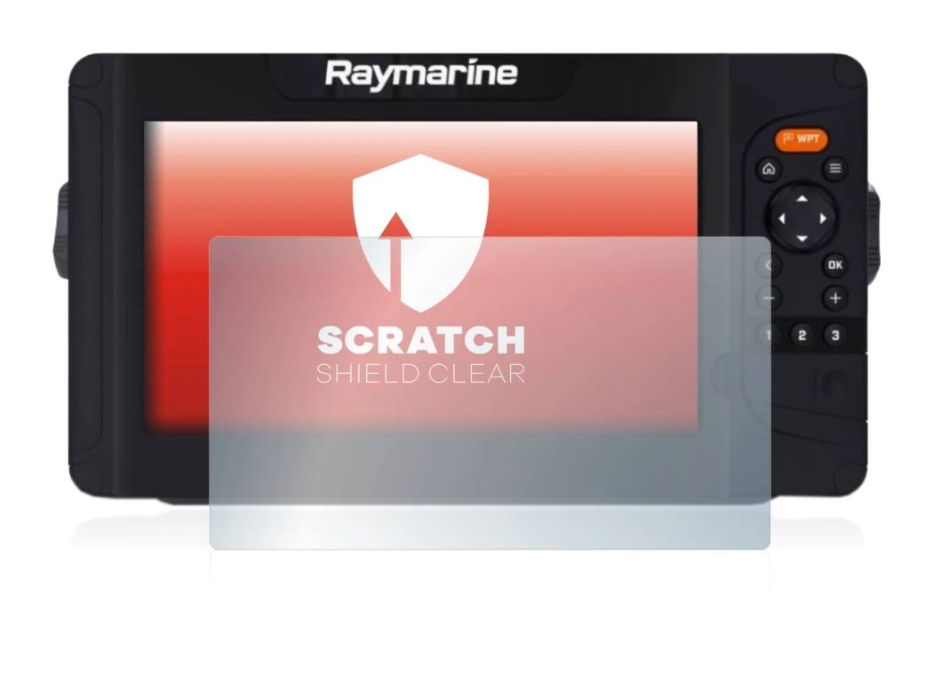 Immagine del dispositivo Raymarine Element 7 HV con un'ampia varietà di protezioni per lo schermo.