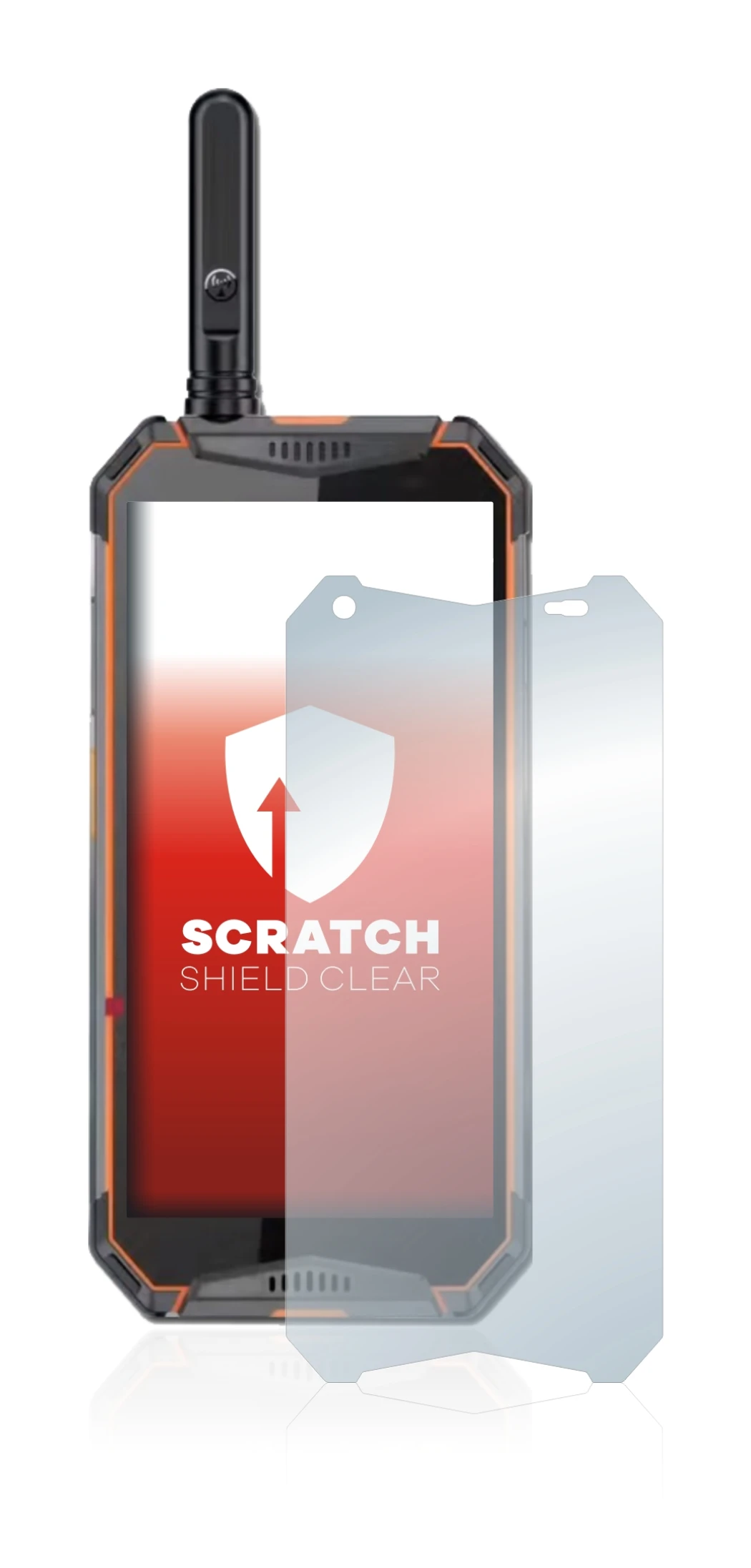 Immagine del dispositivo Ulefone Armor 3w con un'ampia varietà di protezioni per lo schermo.