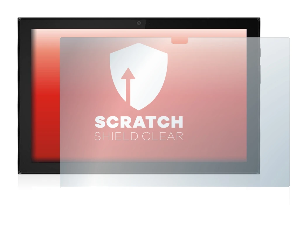 Immagine del dispositivo Lenovo IdeaPad Duet 3i (in formato orizzontale) con un'ampia varietà di protezioni per lo schermo.