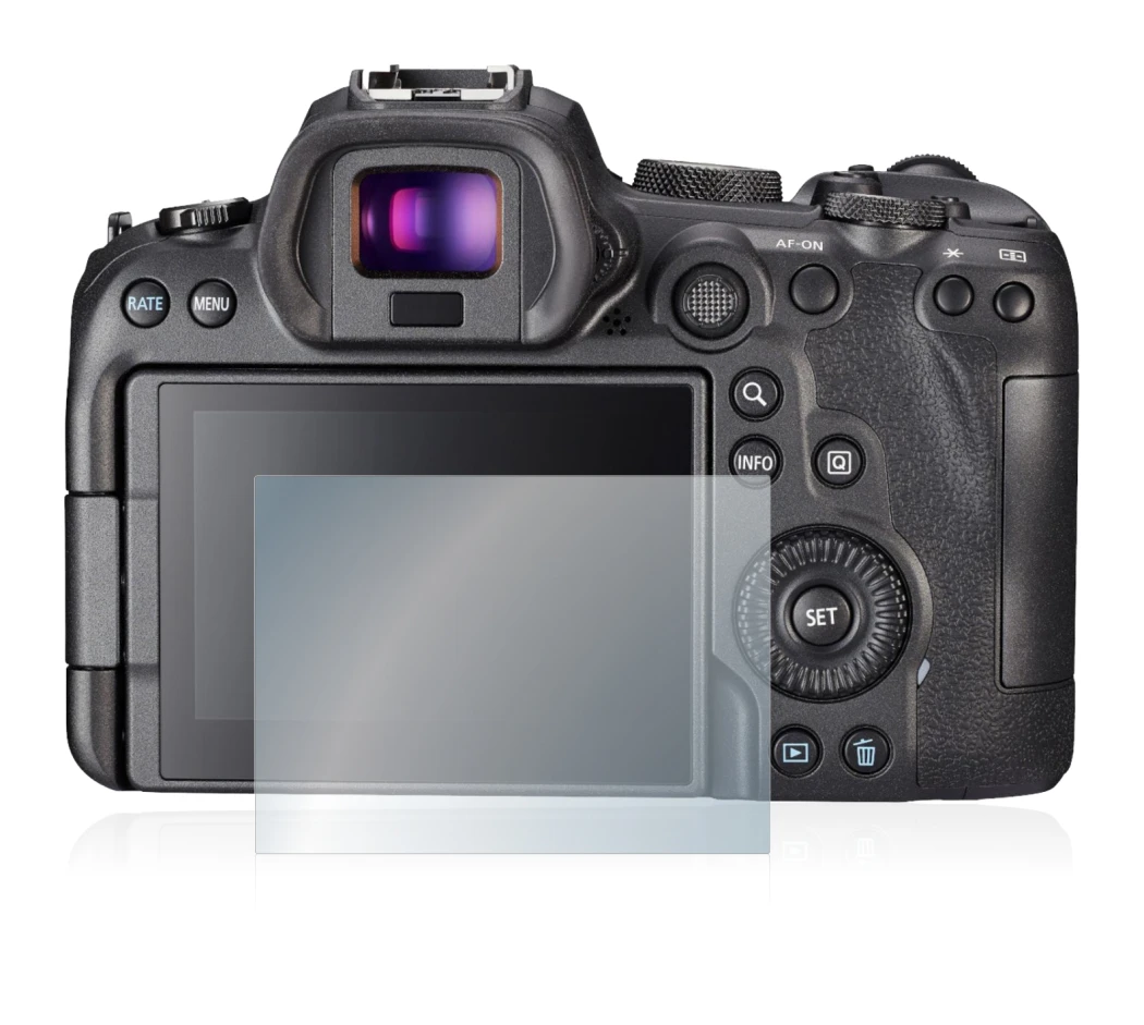 Immagine del dispositivo Sony A7S III con un'ampia varietà di protezioni per lo schermo.