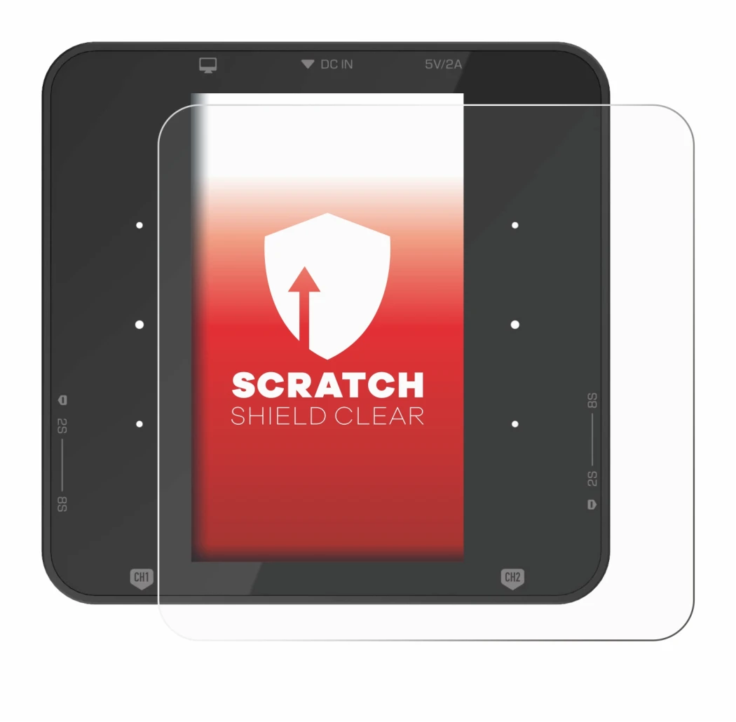 Immagine del dispositivo ISDT P30 con un'ampia varietà di protezioni per lo schermo.