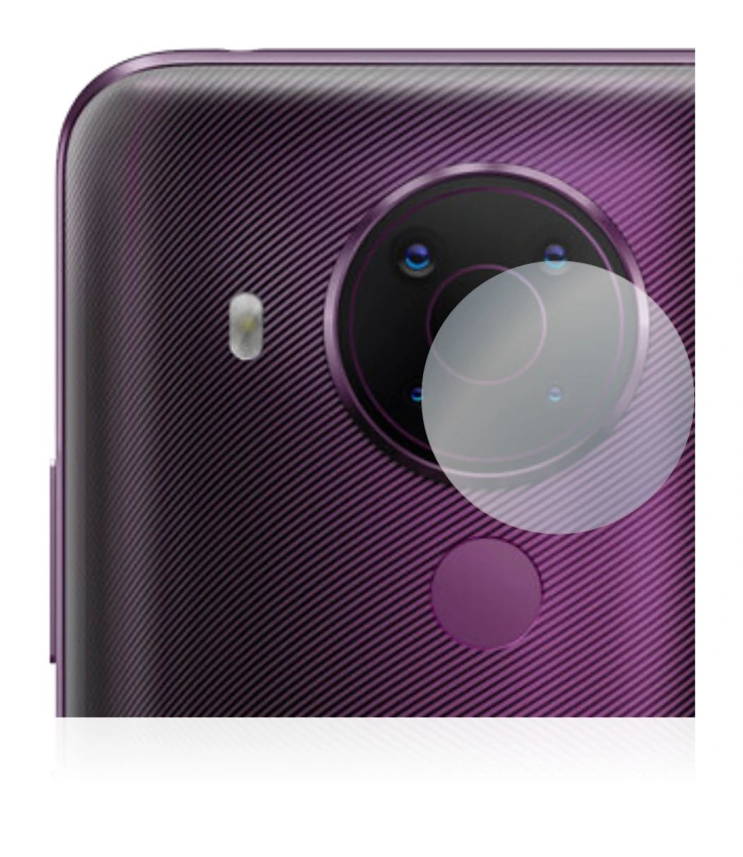 Immagine del dispositivo Nokia 5.4 (SOLO Fotocamera) con un'ampia varietà di protezioni per lo schermo.