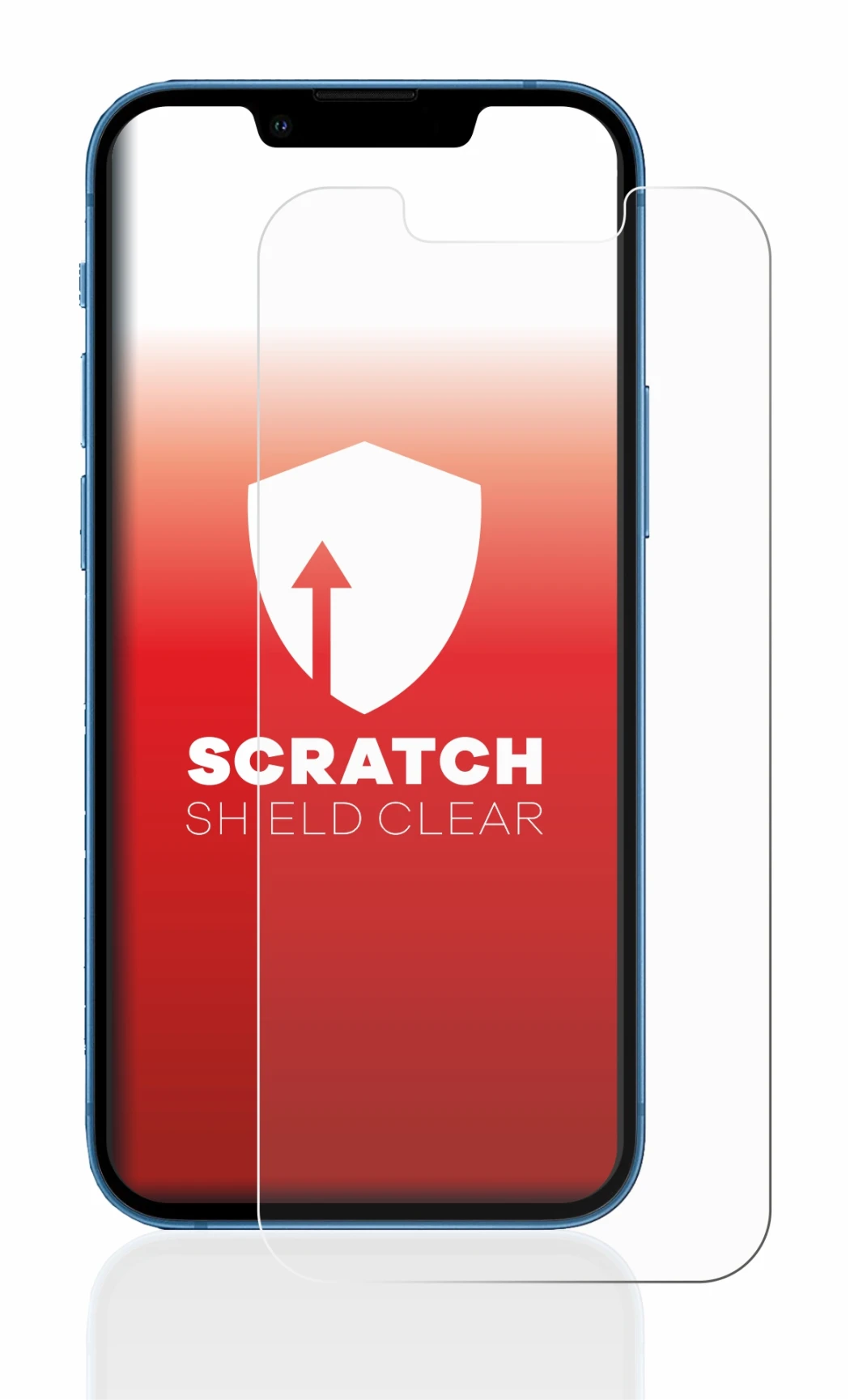 Immagine del dispositivo Apple iPhone 13 mini con un'ampia varietà di protezioni per lo schermo.